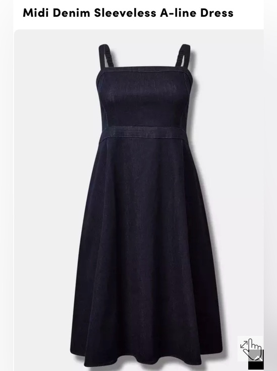torrid Dresses & Skirts - Torrid Studio Midi Sleevless A - line Dress size 24
